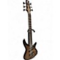 Used 2023 Ibanez SRC6MS 6-String Multi-Scale Electric Bass Black Stained Burst Solid Body Electric Guitar