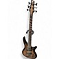 Used 2023 Ibanez SRC6MS 6-String Multi-Scale Electric Bass Black Stained Burst Solid Body Electric Guitar