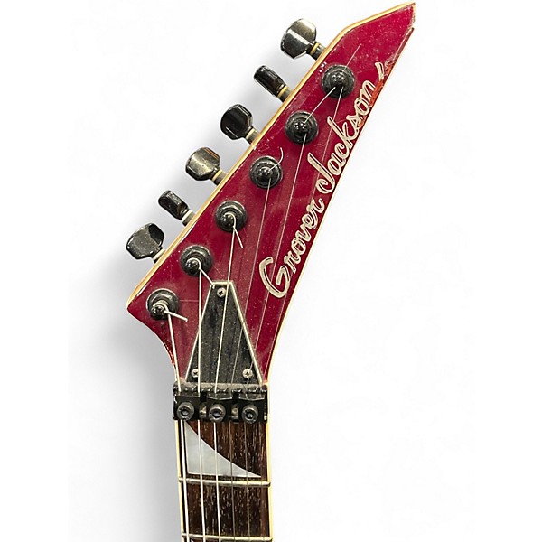 Used Grover  Jackson Candy Apple Red Solid Body Electric Guitar