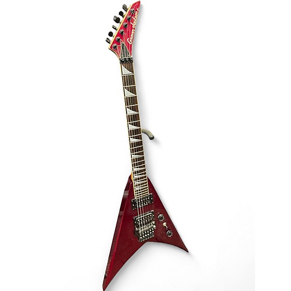 Used Grover  Jackson Candy Apple Red Solid Body Electric Guitar