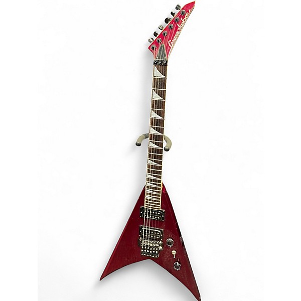 Used Grover  Jackson Candy Apple Red Solid Body Electric Guitar