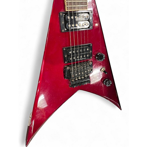 Used Grover  Jackson Candy Apple Red Solid Body Electric Guitar