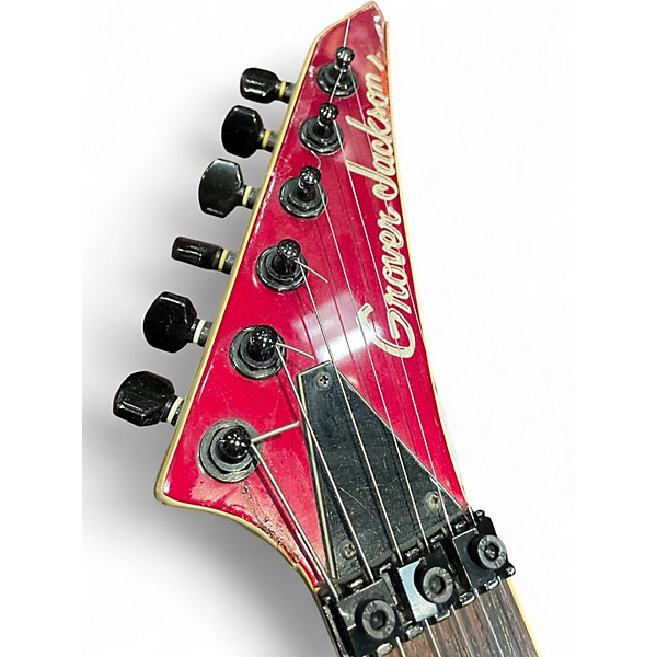 Used Grover  Jackson Candy Apple Red Solid Body Electric Guitar