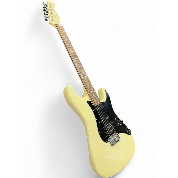 Used 1980s Fernandes Stratocaster  Cream Solid Body Electric Guitar