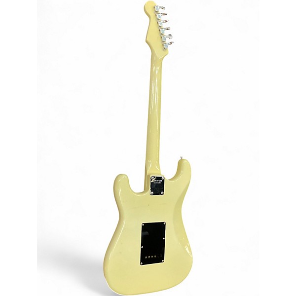 Used 1980s Fernandes Stratocaster  Cream Solid Body Electric Guitar