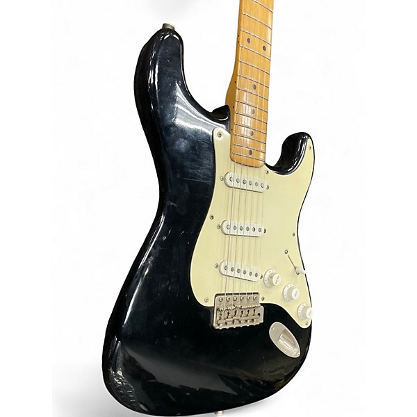 Used 1980s Greco Stratocaster  Black Solid Body Electric Guitar