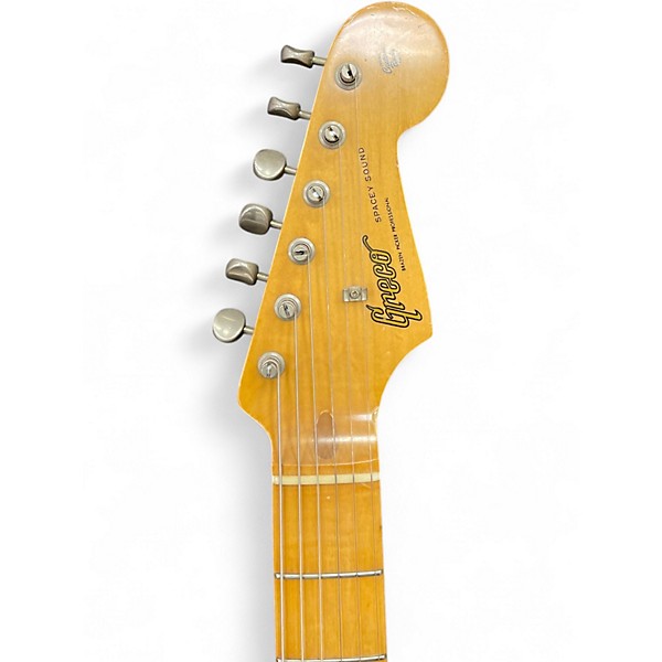 Used 1980s Greco Stratocaster  Black Solid Body Electric Guitar