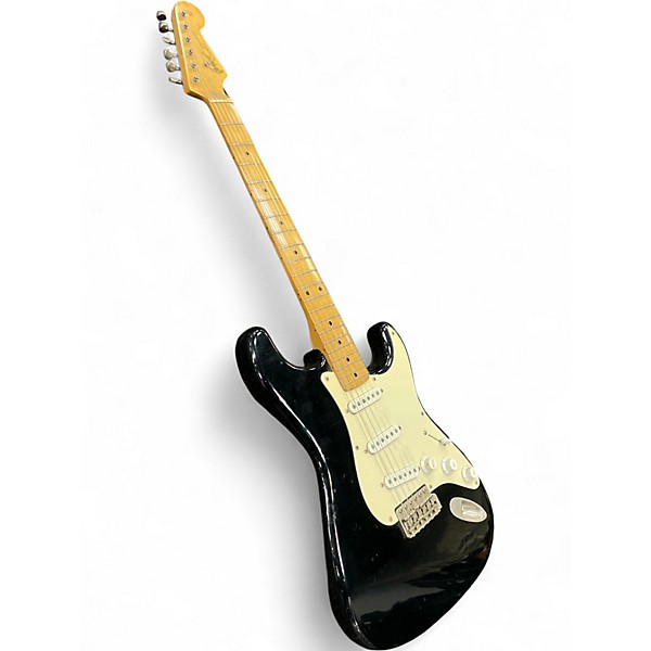 Used 1980s Greco Stratocaster  Black Solid Body Electric Guitar