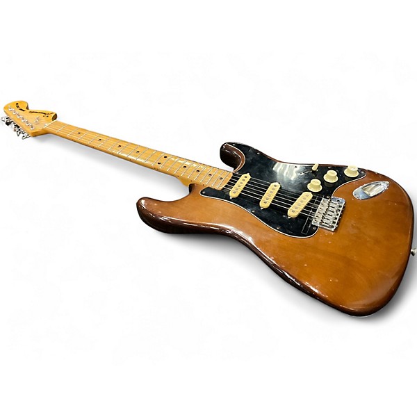 Used 1980s Fernandes Burny Custom Stratocaster  Brown Solid Body Electric Guitar