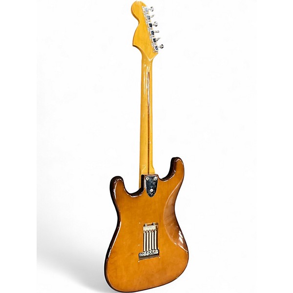 Used 1980s Fernandes Burny Custom Stratocaster  Brown Solid Body Electric Guitar