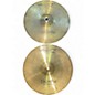 Used Zildjian 14in Scimitar Hi Hat Pair Cymbal thumbnail