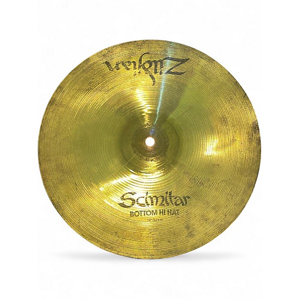 Used Zildjian 14in Scimitar Hi Hat Pair Cymbal