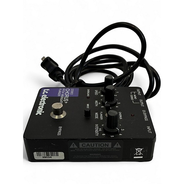 Used TC Electronic SCF Chorus Flanger Effect Pedal