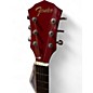 Used Fender FA135CE Concert Candy Apple Red Acoustic Electric Guitar