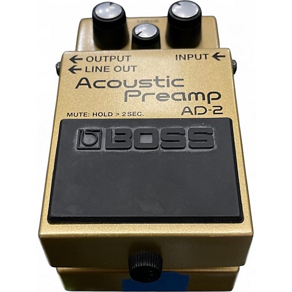 Used BOSS AD2 Acoustic Preamp Guitar Preamp