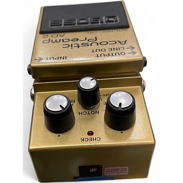 Used BOSS AD2 Acoustic Preamp Guitar Preamp