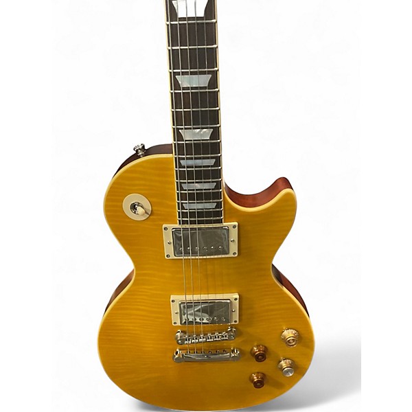 Used Epiphone Inspired by Gibson 1959 Les Paul Lemonburst Solid Body Electric Guitar