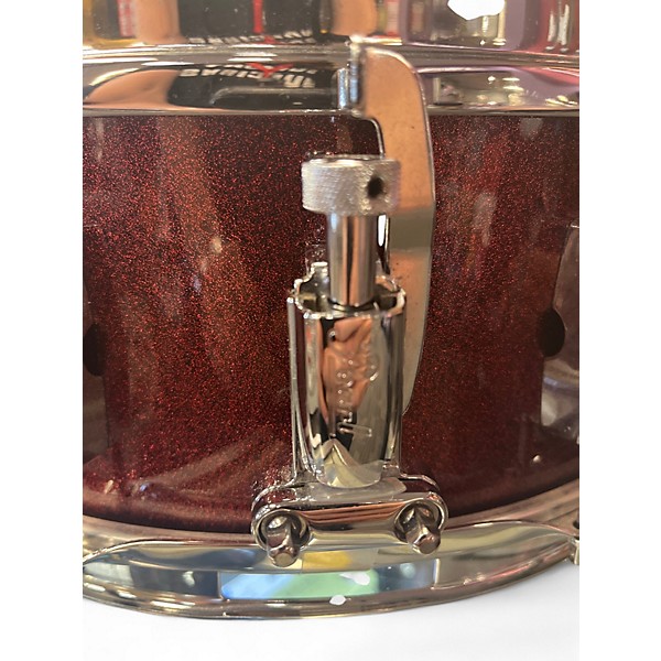 Used Pearl 14in Export Snare Red Drum