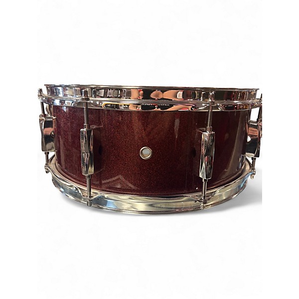 Used Pearl 14in Export Snare Red Drum