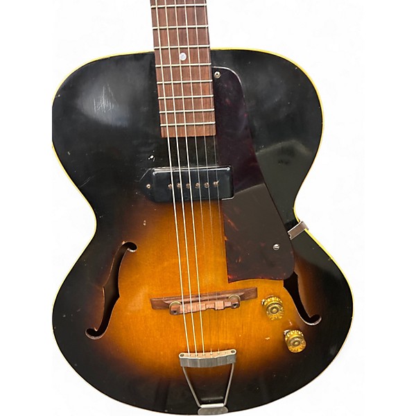 Vintage 1952 Gibson ES125T 2 Tone Sunburst Hollow Body Electric Guitar