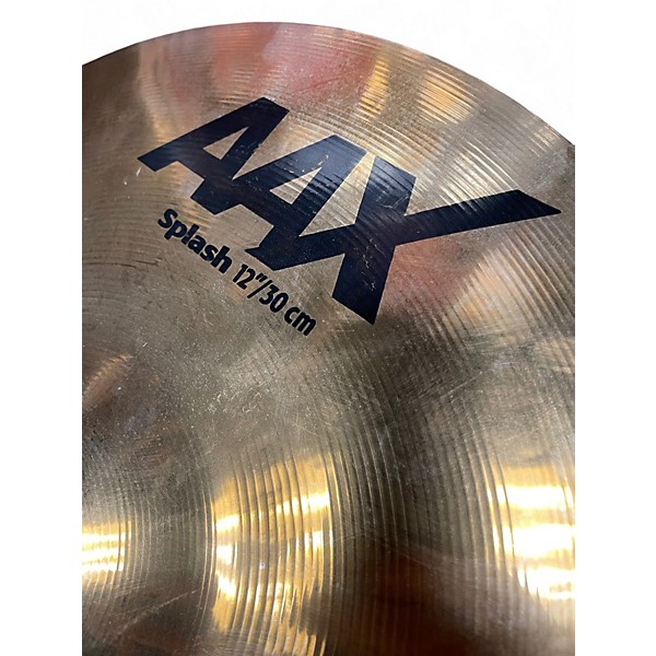 Used SABIAN 12in AAX Splash Brilliant Cymbal