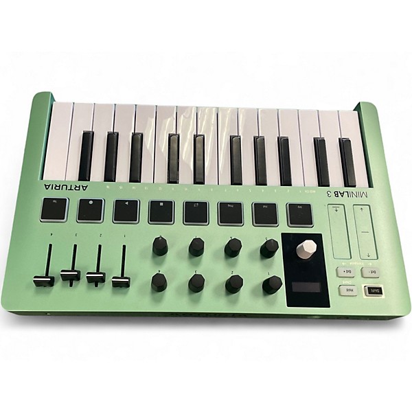 Used Arturia Minilab 3 Mint Green MIDI Controller
