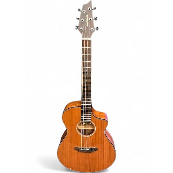 Used Breedlove Pursuit Concert CE Natural Acoustic Electric Guitar