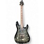 Used Schecter Guitar Research DEMON 6 FR Trans Black Solid Body Electric Guitar thumbnail