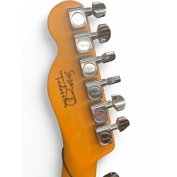 Used Fender Susan Tedeschi Telecaster CARRIBEAN MIST Solid Body Electric Guitar