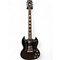 Used 2020 Gibson SG Standard Ebony Solid Body Electric Guitar thumbnail