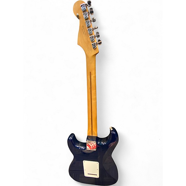 Used Fender GC LTD ED STD STRAT MN BLUBRST Blue Burst Solid Body Electric Guitar