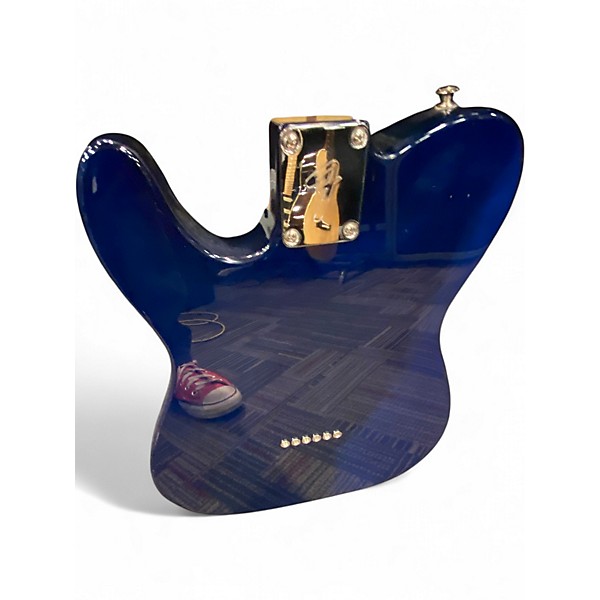 Used Fender Limited Edition Player Telecaster Blue Burst Solid Body Electric Guitar
