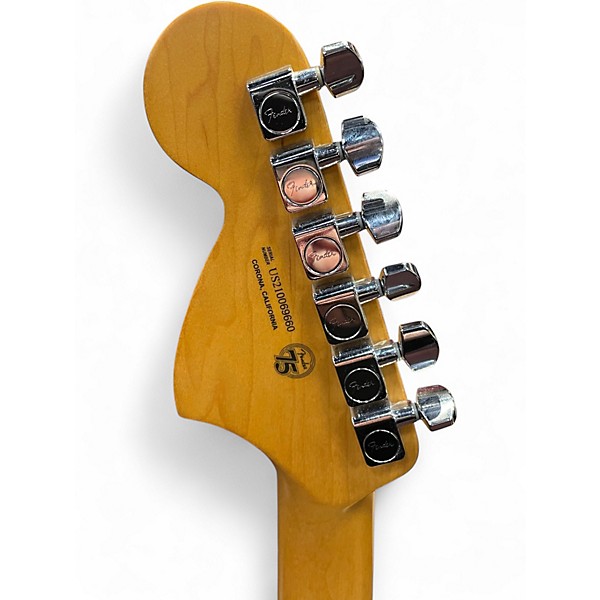 Used Fender American Professional II Telecaster Delux Olympic White Solid Body Electric Guitar