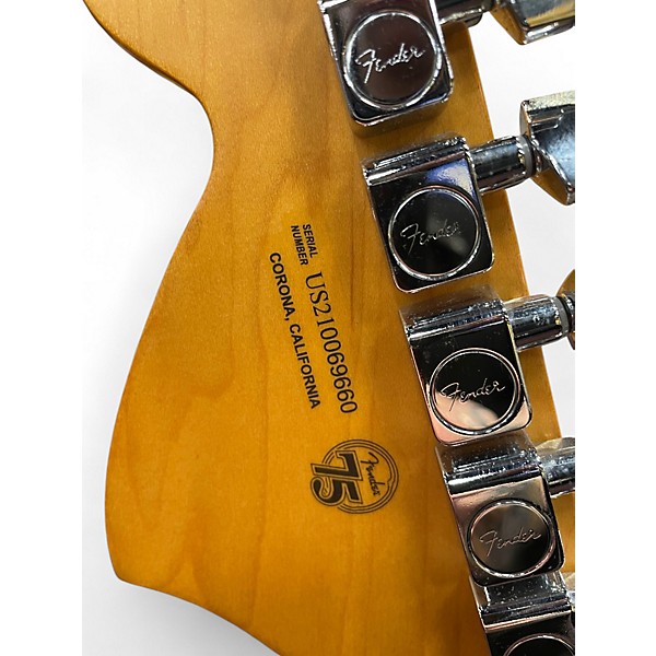 Used Fender American Professional II Telecaster Delux Olympic White Solid Body Electric Guitar