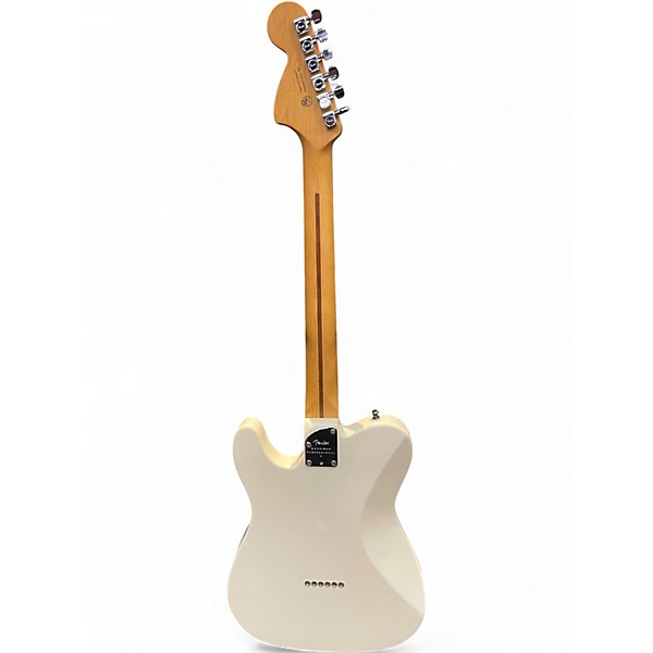 Used Fender American Professional II Telecaster Delux Olympic White Solid Body Electric Guitar