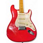 Used Squier Classic Vibe 1950S Stratocaster Fiesta Red Solid Body Electric Guitar