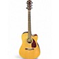 Used Fender CD140SCE Natural Acoustic Electric Guitar thumbnail