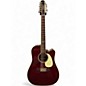 Used Takamine JJ325SRC12 John Jorgenson Signature Trans Red 12 String Acoustic Electric Guitar thumbnail