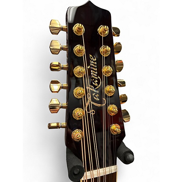 Used Takamine JJ325SRC12 John Jorgenson Signature Trans Red 12 String Acoustic Electric Guitar
