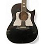 Used 2024 Taylor CUSTOM GP Black and White Acoustic Electric Guitar thumbnail