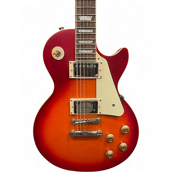 Used 2022 Epiphone 1959 Reissue Les Paul Standard 2 Color Sunburst Solid Body Electric Guitar