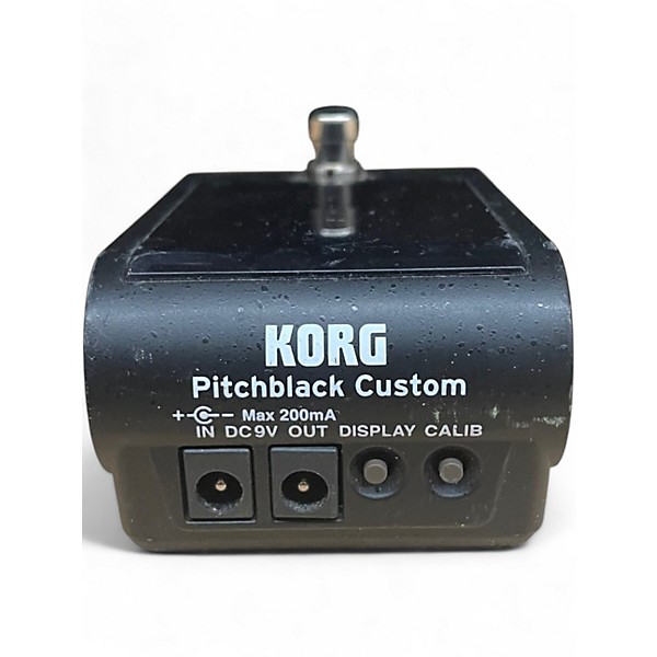 Used KORG PB01 Pitchblack Chromatic Tuner Pedal