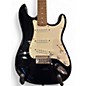 Used Squier strat Black Solid Body Electric Guitar