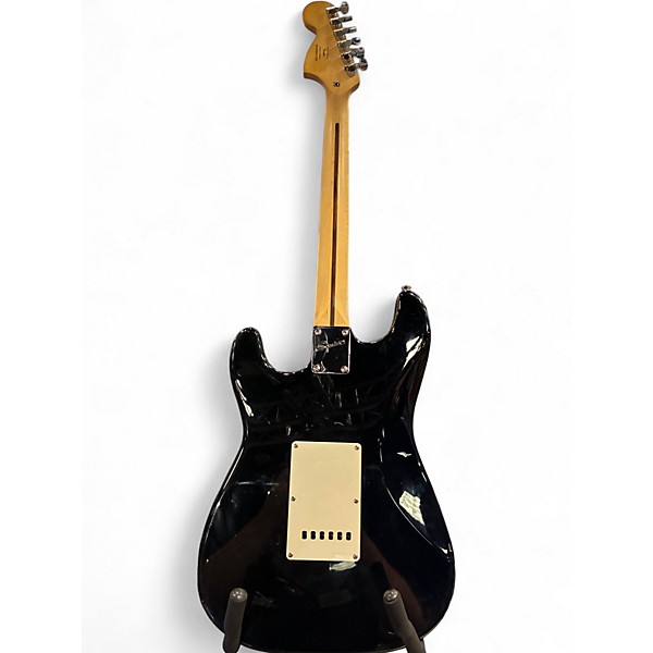 Used Squier strat Black Solid Body Electric Guitar