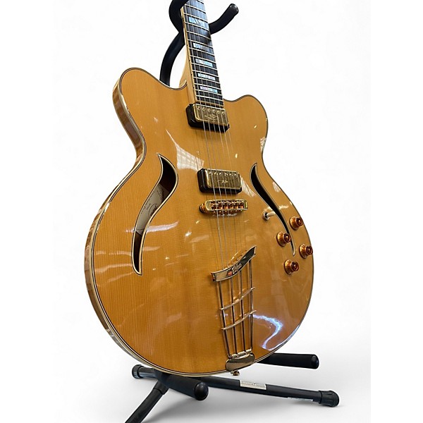 Used Hofner Verythin Classic Made in Germany Natural Hollow Body Electric Guitar