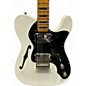 Used Squier Classic Vibe 70s Thinline Telecaster White Hollow Body Electric Guitar thumbnail