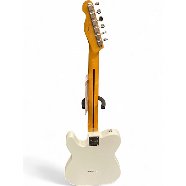 Used Squier Classic Vibe 70s Thinline Telecaster White Hollow Body Electric Guitar