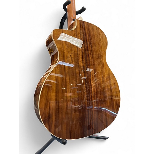 Used Taylor 214CE Deluxe Koa Natural Acoustic Electric Guitar