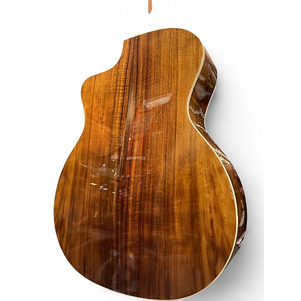 Used Taylor 214CE Deluxe Koa Natural Acoustic Electric Guitar