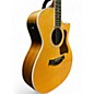 Used Taylor 414CE Natural Acoustic Electric Guitar